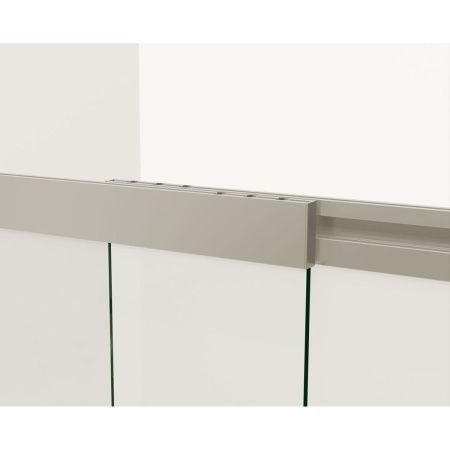 Шторка на ванну Vincea VSB-1E100CLB 1000*1450, черный, стекло прозрачное