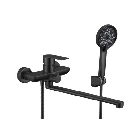 Смеситель для ванны Fmark FS8824H черный (6)