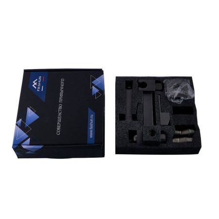 Смеситель для биде FASHUN A7504-17, с гигиеническим душем, SUS304, оружейная сталь (10)