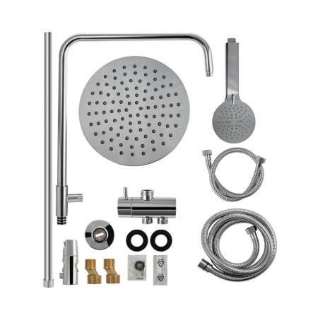 Душевая стойка без смесителя MAGNUS 30851 SUS 304, хром