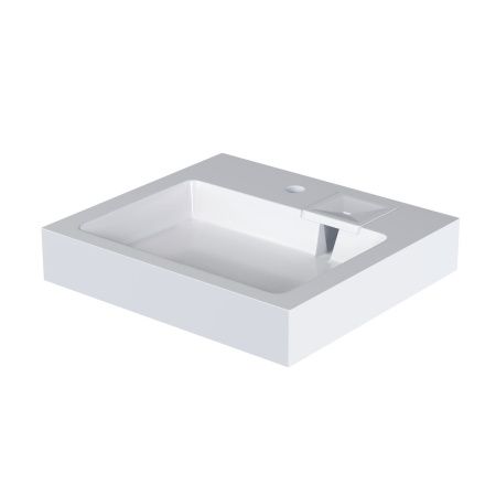 Раковина Лотос 60 Белый 5270500 с кронштейном и мыльницей 550х500х100 мм