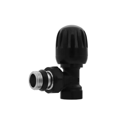 Вентиль регулировочный угловой, верхний 1/2" ВР/НР черный VIEIR VR276-C (мин.10/80)