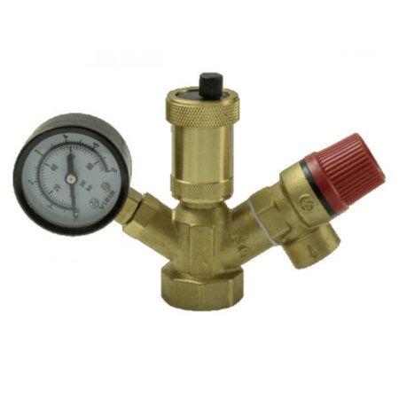 Группа безопасности котла 1" 3 бар VIEIR AM1223 (мин.1/20)