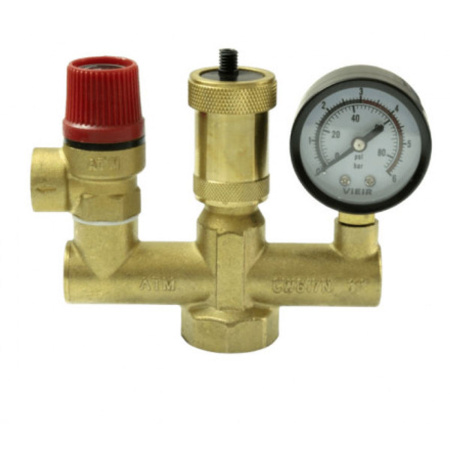 Группа безопасности 1" 3 бар VIEIR AM1163 (мин.1/20)