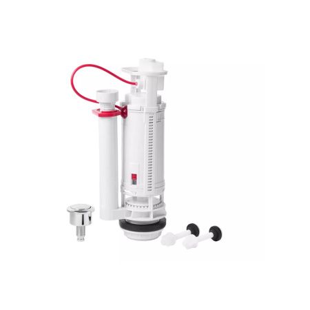 Клапан сливной для бачка унитаза универсальный VIEIR VRQ38 пластик (1/20)