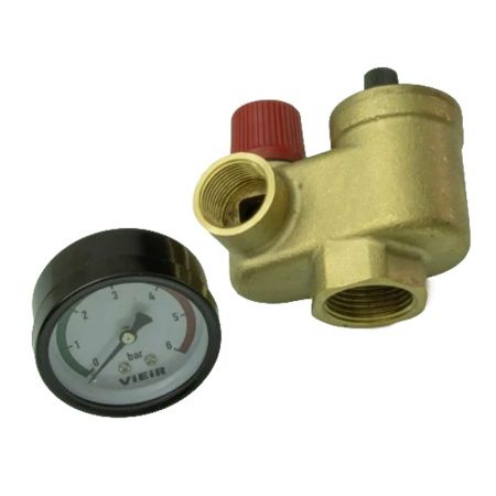 Группа безопасности компакт 1" 3 бар VIEIR AQ1125 (мин.1/20)