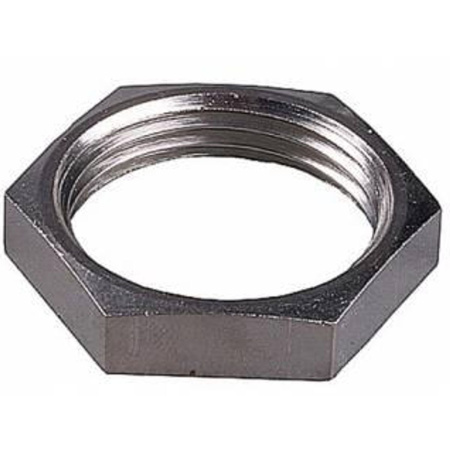 Контргайка без бортика 1/2" ВР ZEISSLER ZSr.167.0104 никель (мин.10/420)