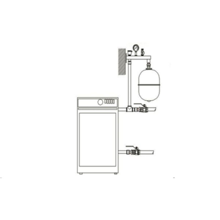Группа безопасности настенная 6 бар 3/4