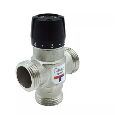 Клапан термостатический смесительный 3/4" НР Zeissler ZSm.412.164305 (мин.1/30)