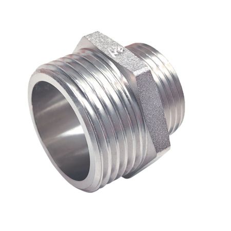 Ниппель переходной 3/8"х1/4" НР/НР ZEISSLER ZSr.161.020203 никель (мин.10/500)