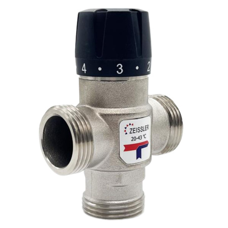 Клапан термостатический смесительный 1" НР Zeissler ZSm.412.254306 (мин.1/30)