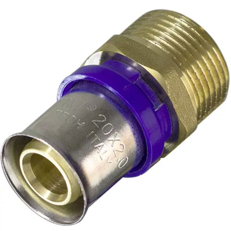 Муфта переходная обжимная 1/2"х16 мм НР TIM C-S1602MN (10/160)