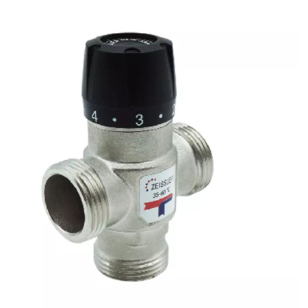 Клапан термостатический смесительный 3/4" НР Zeissler ZSm.412.166005 (мин.1/30)