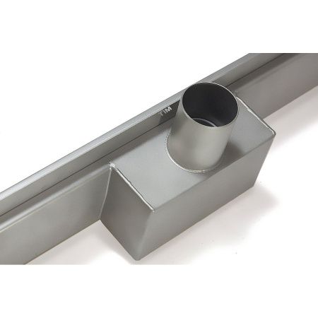 Желоб водоотводящий 600х70 мм TIM BAD556002 с поворотным фланцем 360°C, комбинированный затвор (1/4)