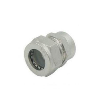 Муфта для гофрированных труб 20х1" ВР/цанга ZEISSLER ZTI.612.002006N (мин.10/80)