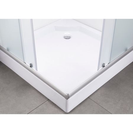 Поддон OLIVE'S MINO B_MN-90PMS-SD-C (900*900*125) квадратный