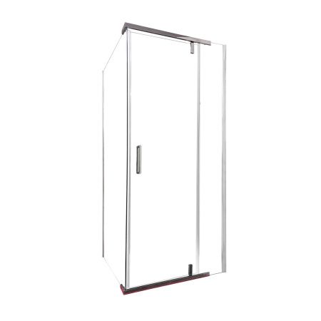 Душевой уголок OLIVE'S VIAR VR-90CS-SW-C (900*900*1950мм) квадратный, прозрачное стекло 6мм, хром