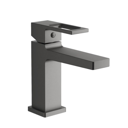 Смеситель для раковины BELZ B10658-3 оружейная сталь (10)