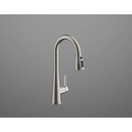 Смеситель для кухни BELZ B74816-6, выдвижная лейка, никель (10)