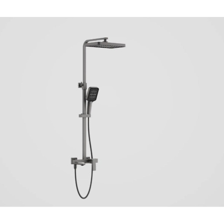 Душевая система BELZ B24709-3, оружейная сталь (4)