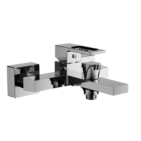 Смеситель для ванны BELZ B60658, короткий излив, хром (8)