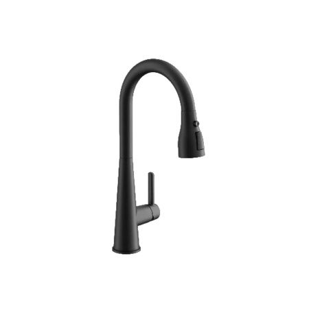 Смеситель для кухни BELZ B74816-7, выдвижная лейка, черный (10)