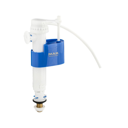 Клапан впускной универасальный MAK 10013-38 с нижним и боковым подключением, 3/8