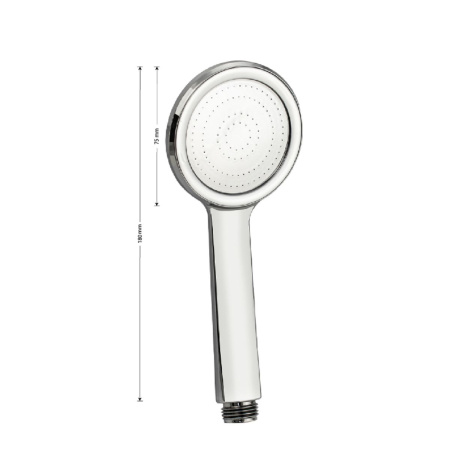 Лейка для душа Санакс 60320 Хром массажная