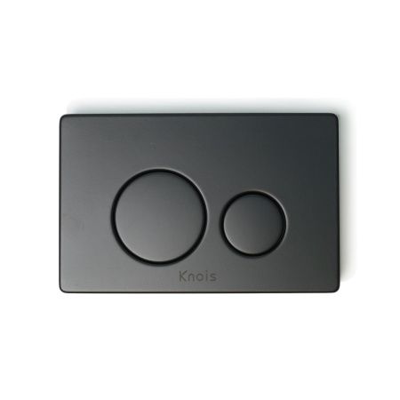 Кнопка механическая двойная Knois KN9900027 черная