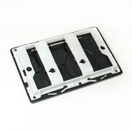 Кнопка механическая двойная Knois KN9900027 черная