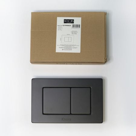 Кнопка механическая двойная Knois KN9900020 черная