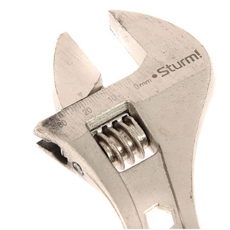 Ключ разводной 250мм STURM 1045-02-А250 мягкая ручка (1/6/48)