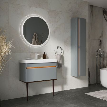 Пенал подвесной EQUIL Elegante 36.R ppELGNT36.R-24.26, правый, мейджик, дуб голиано
