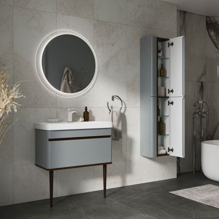 Пенал подвесной EQUIL Elegante 36.R ppELGNT36.R-24.26, правый, мейджик, дуб голиано