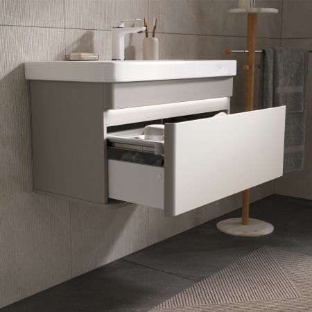 Тумба подвесная EQUIL Elegante 80.1Y tpELGNT80.1Y Мэйджик/Дуб голиано tpELGNT80.1Y с раковиной Nice (9595-80)-24.26