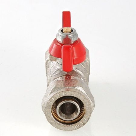 VALTEC Кран шар. под обжим, рукоятка бабочка 16х1/2 вн. VT.342.N.1604