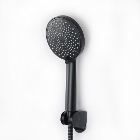 Смеситель для ванны OLIVE’S Tieso 26201TSB, черный, с коротким изливом (8)