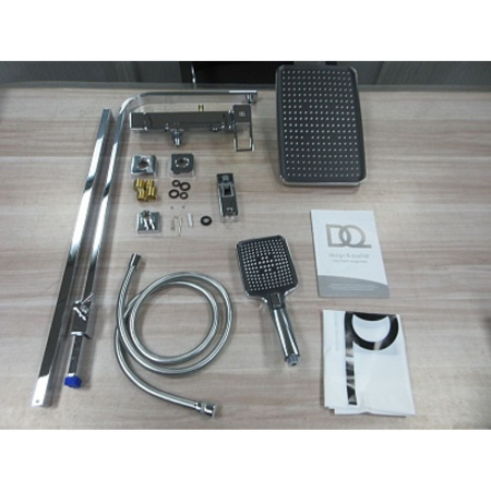 Душевая стойка со смесителем DQ Dortmund DA1713701, хром (10)