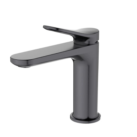 Смеситель для раковины BELZ B10786-3 оружейная сталь (10)