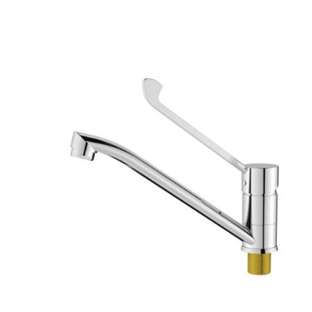 Смеситель для кухни настенный BELZ B79019 с хирургичексой ручкой (10)