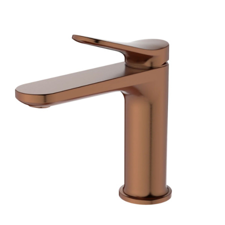 Смеситель для раковины BELZ B10786-2 брашированное, розовое золото (10)