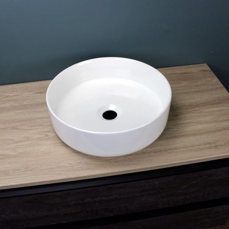 Раковина накладная Watersense Milana D35 W00008 355х355х120 мм белая