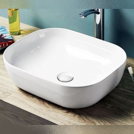 Раковина накладная Watersense Rita 50 W00016 490х395х150 мм белая