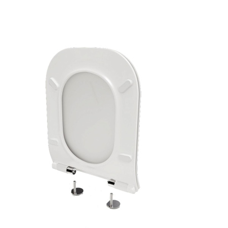 Сиденье для унитаза Watersense Eva GS W01846 дюропласт, с микролифтом, быстросъем, универсальное, ультратонкое