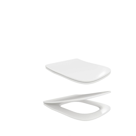 Сиденье для унитаза Watersense Eva GS W01846 дюропласт, с микролифтом, быстросъем, универсальное, ультратонкое