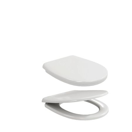 Сиденье для унитаза Watersense Rita Strike W01844 дюропласт, с микролифтом, быстросъем, универсальное