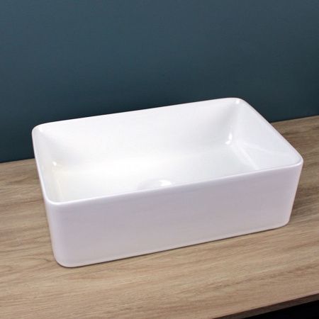 Раковина накладная Watersense Eva Mini 38 W00010 380х240х120 мм белая