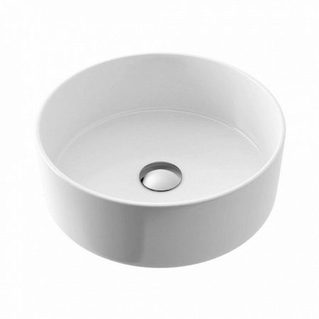 Раковина накладная Watersense Milana D41 W00006 410х410х140 мм белая