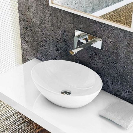 Раковина накладная Watersense Amelia 40 W00005 410х335х140 мм белая