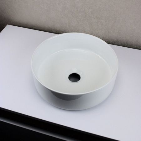 Раковина накладная Watersense Milana D31 W00166 310х310х110 мм белая
